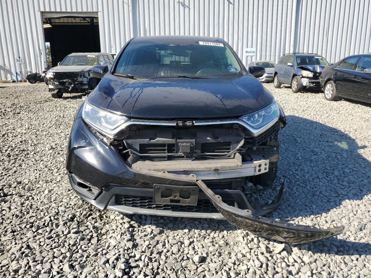 2017 Honda CR-V VIN 2HKRW2H80HH673316 Copart auction photo, front end damage thumbnail 5