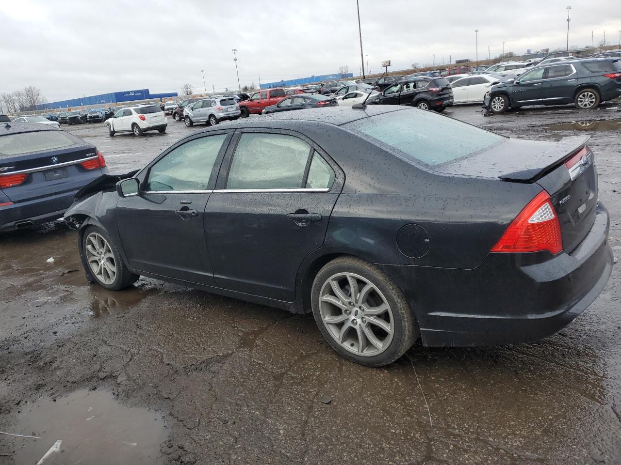 2010 Ford Fusion VIN 3FAHP0JG7AR192096 Copart auction photo, front end damage thumbnail 2