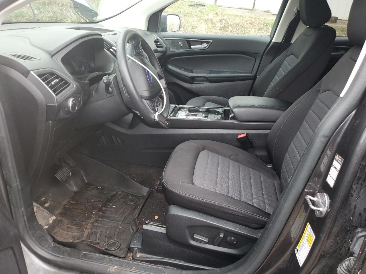 2020 Ford Edge VIN 2FMPK4G94LBA81961 Copart auction photo, front end / side damage thumbnail 7