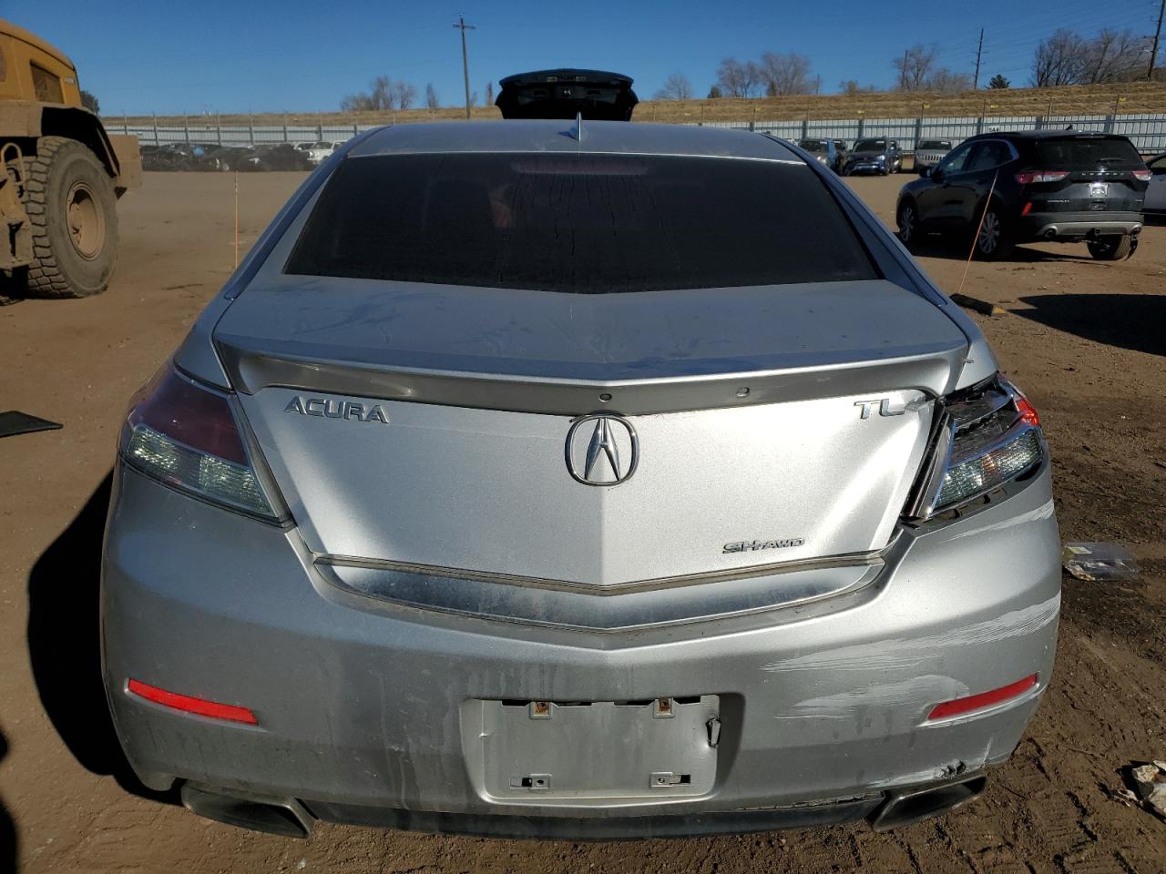 2012 Acura TL VIN 19UUA9F7XCA003351 Copart auction photo, front end / rear end damage thumbnail 6