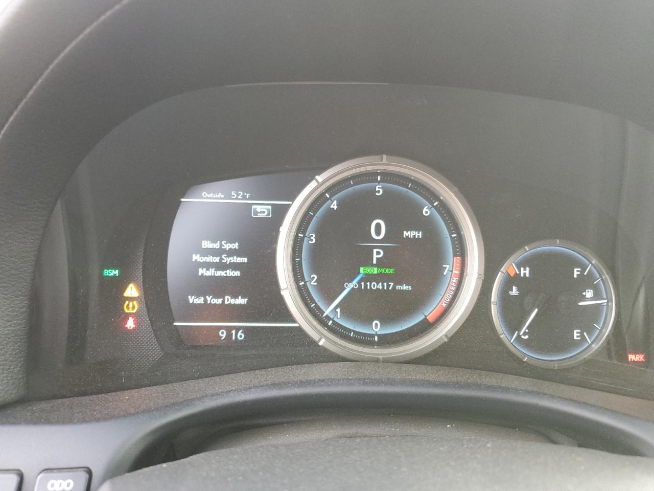 2016 Lexus GS VIN JTHBZ1BL6GA006478 Copart auction photo, all over damage thumbnail 9