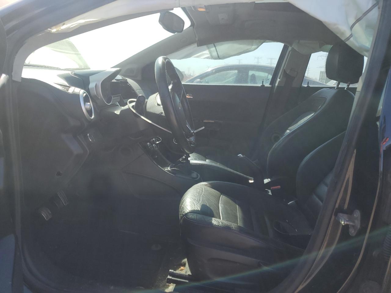 2015 Chevrolet Sonic VIN 1G1JH5SB4F4167187 Copart auction photo, side / rear end damage thumbnail 7
