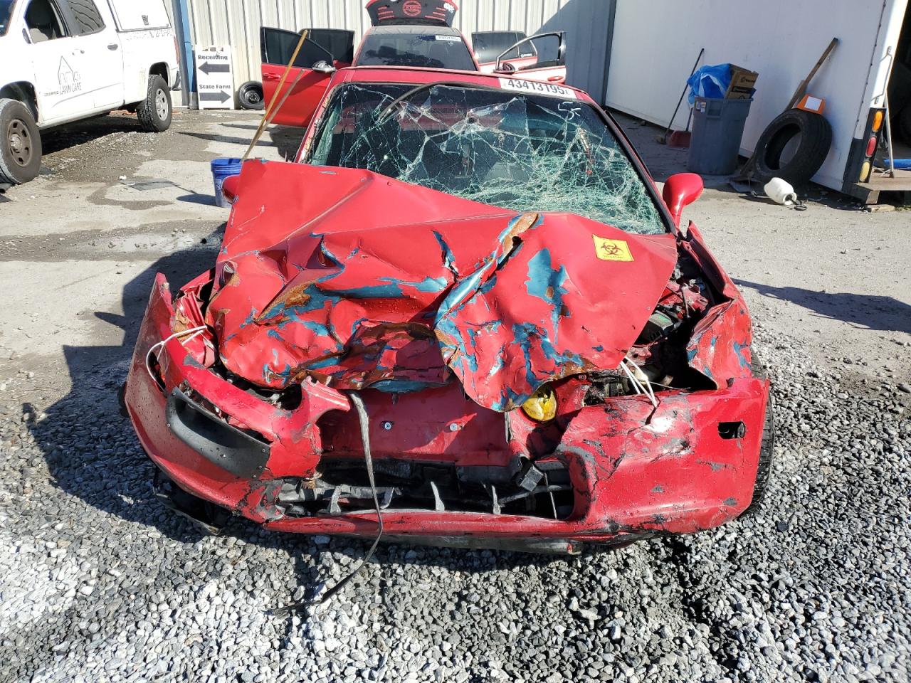 1994 Honda Civic VIN JHMEG2178RS000434 Copart auction photo, all over damage thumbnail 5