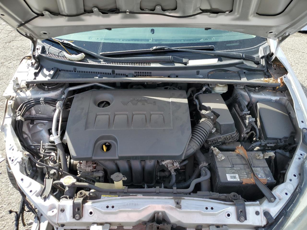 2015 Toyota Corolla VIN 5YFBURHEXFP322242 Copart auction photo, all over damage thumbnail 11