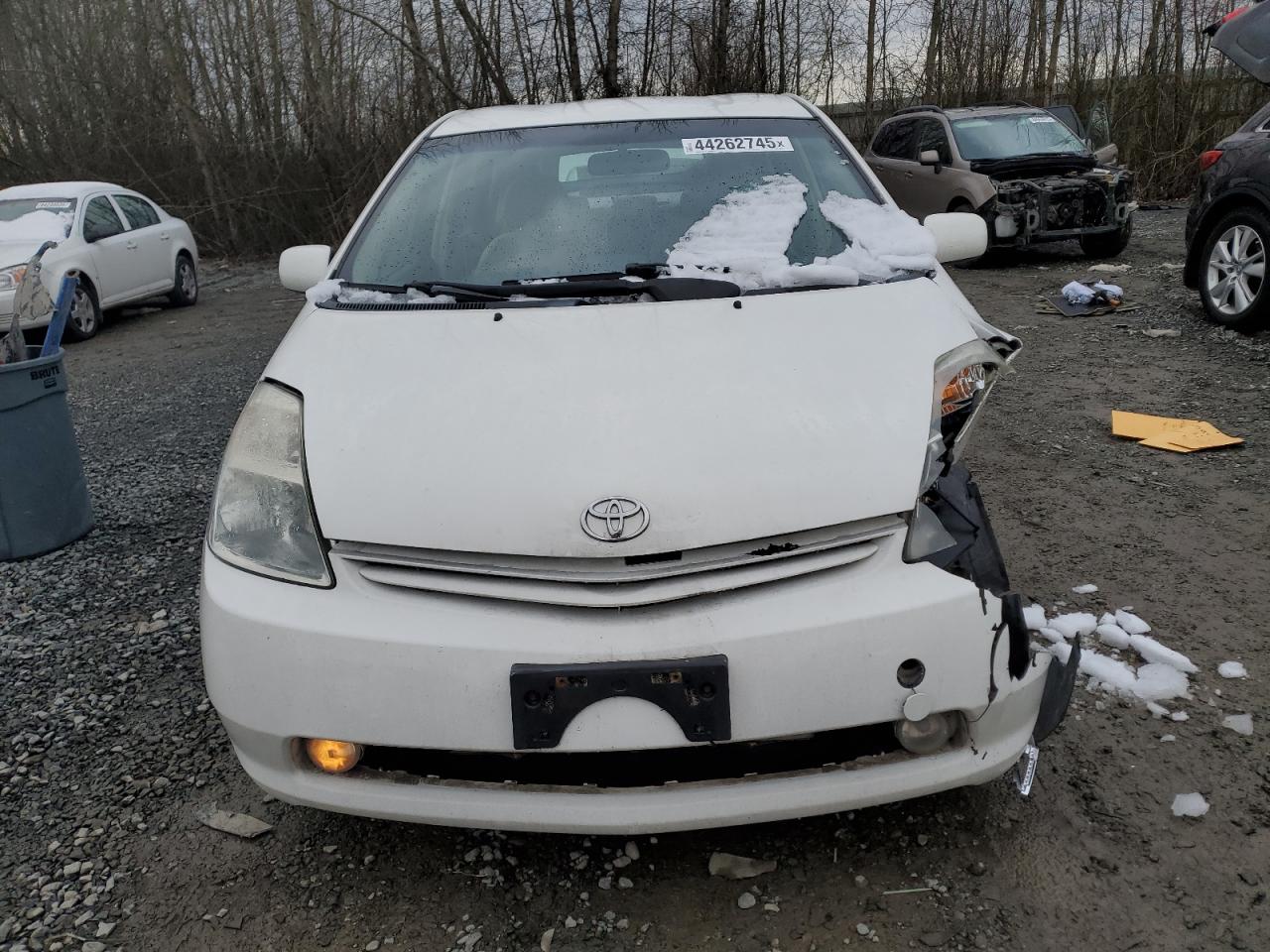 2005 Toyota Prius VIN JTDKB20U853096872 Copart auction photo, front end / side damage thumbnail 5