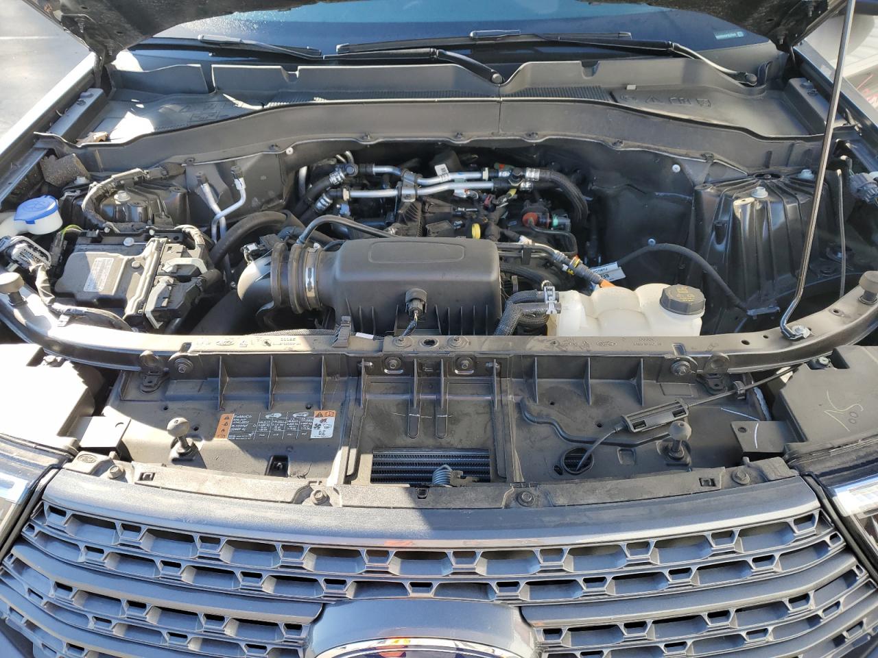 2023 Ford Explorer VIN 1FMSK8DH2PGC23526 Copart auction photo, rear end damage thumbnail 12