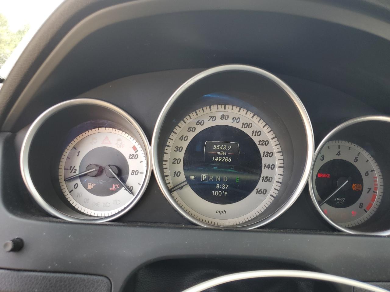 2013 Mercedes-Benz C-klasse VIN WDDGF4HB4DA774011 Copart auction photo, front end damage thumbnail 9