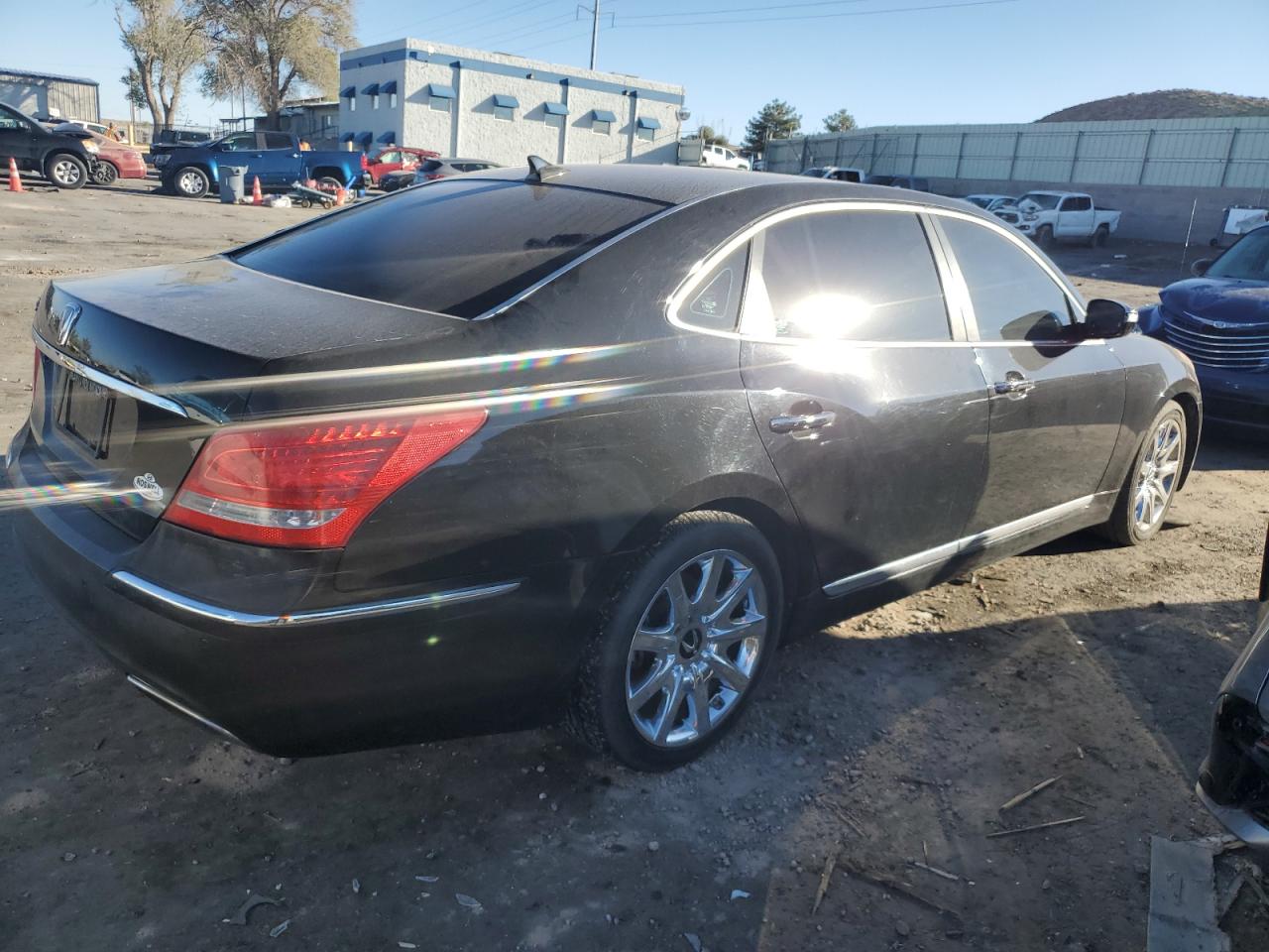 2013 Hyundai Equus VIN KMHGH4JH2DU065252 Copart auction photo, water/flood damage thumbnail 3