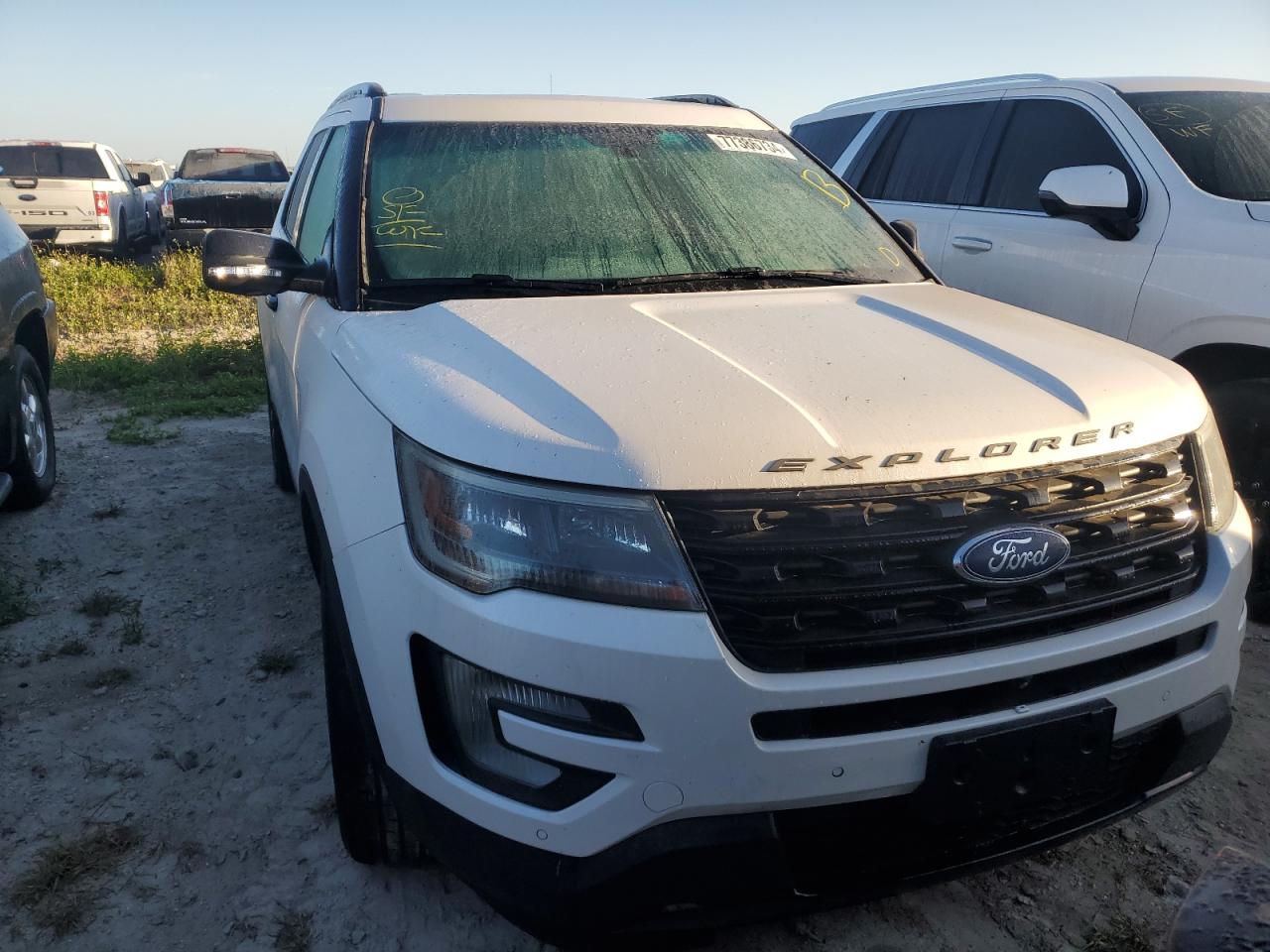 2016 Ford Explorer VIN 1FM5K8GT3GGD10686 Copart auction photo, water/flood damage thumbnail 5