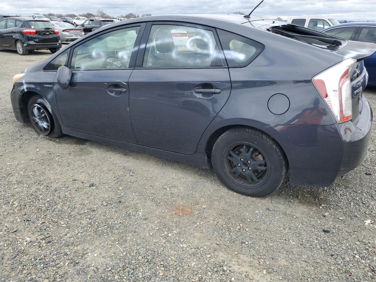 2012 Toyota Prius VIN JTDKN3DUXC5503356 Copart auction photo, vandalism damage thumbnail 2