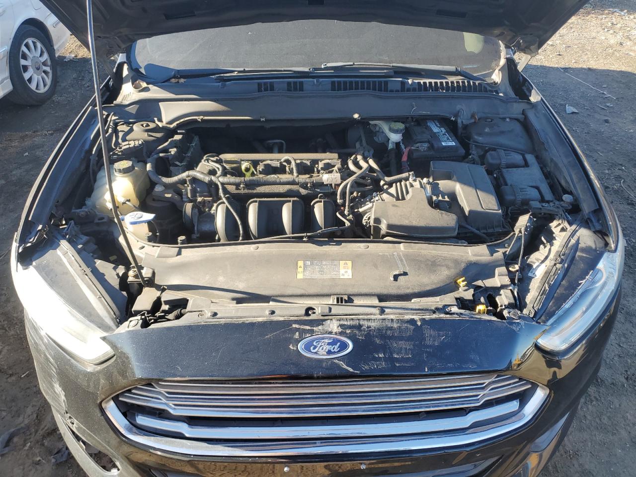 2013 Ford Fusion VIN 3FA6P0H73DR139672 Copart auction photo, front end damage thumbnail 11