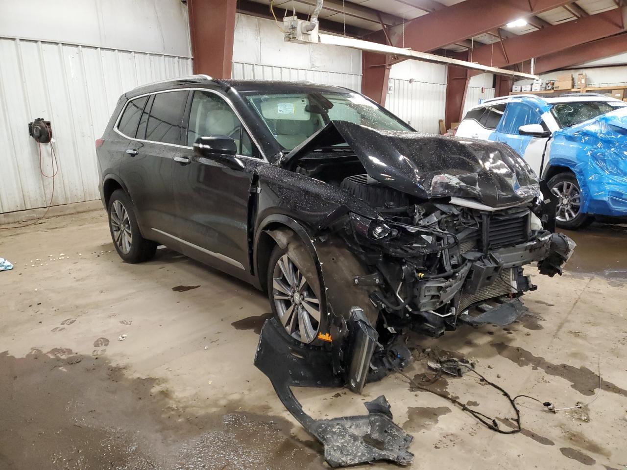 2020 Cadillac XT6 VIN 1GYKPDRS1LZ185069 Copart auction photo, all over / mechanical damage thumbnail 4
