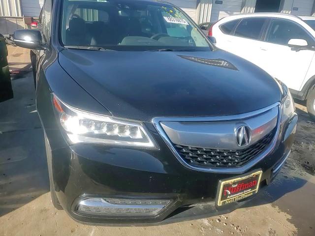 2016 Acura MDX VIN 5FRYD4H66GB032100 Copart auction photo, side damage thumbnail 12