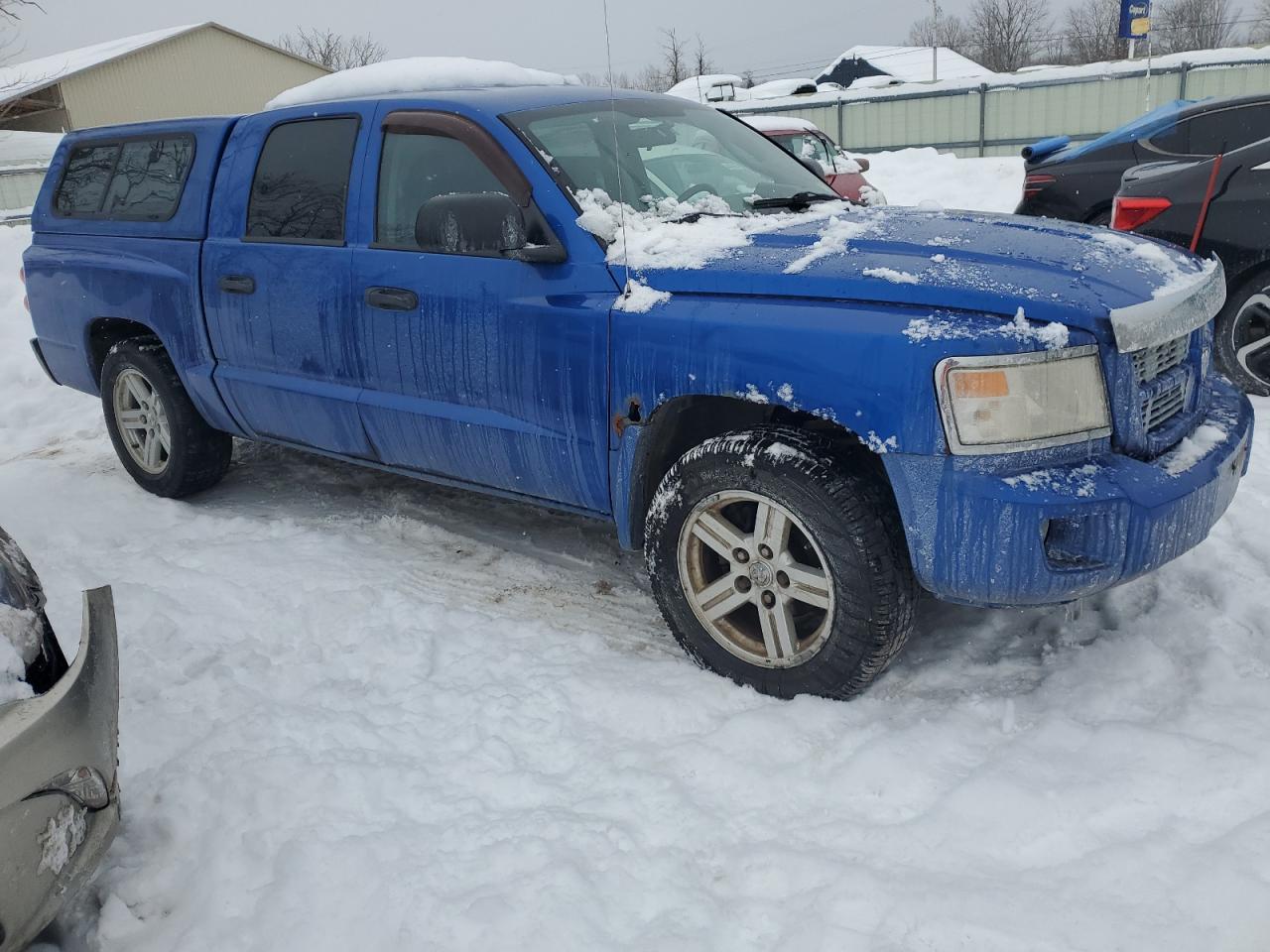 2008 Dodge Dakota VIN 1D7HW68K28S503819 Copart auction photo, rear end damage thumbnail 4
