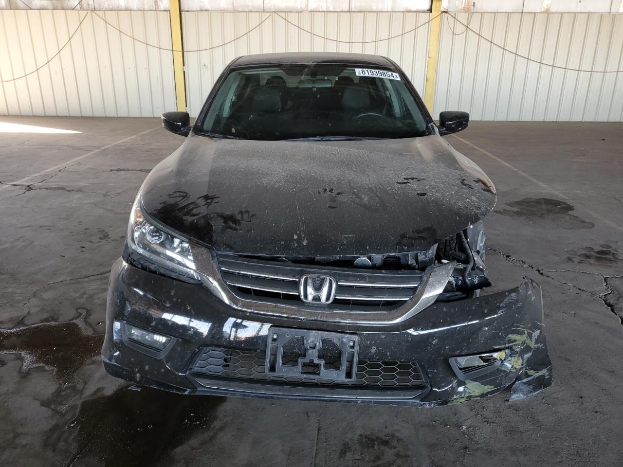2015 Honda Accord VIN 1HGCR2F56FA011977 Copart auction photo, front end / side damage thumbnail 5