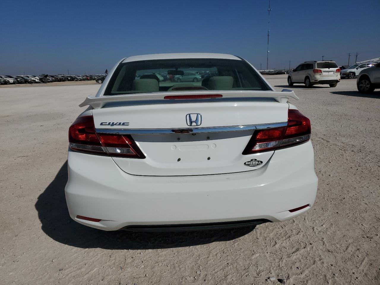 2013 Honda Civic VIN 19XFB2F5XDE055944 Copart auction photo, front end damage thumbnail 6