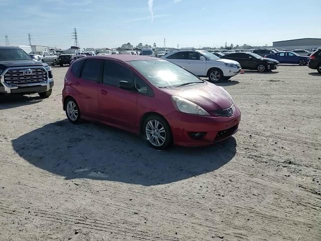2009 Honda Fit VIN JHMGE88409S011618 Copart auction photo, side damage thumbnail 11