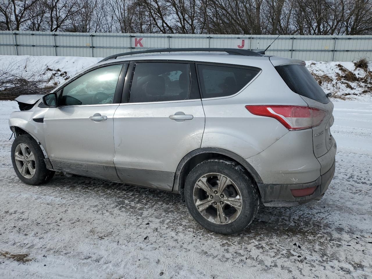 2016 Ford Escape VIN 1FMCU0GX4GUB94891 Copart auction photo, front end / side damage thumbnail 2