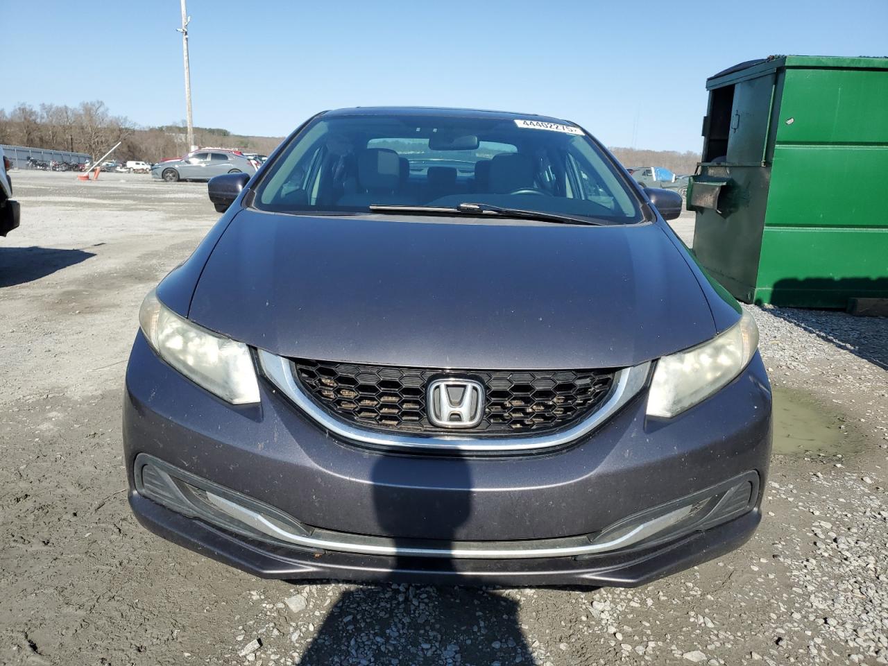 2014 Honda Civic VIN 2HGFB2F84EH536905 Copart auction photo, rear end / side damage thumbnail 5