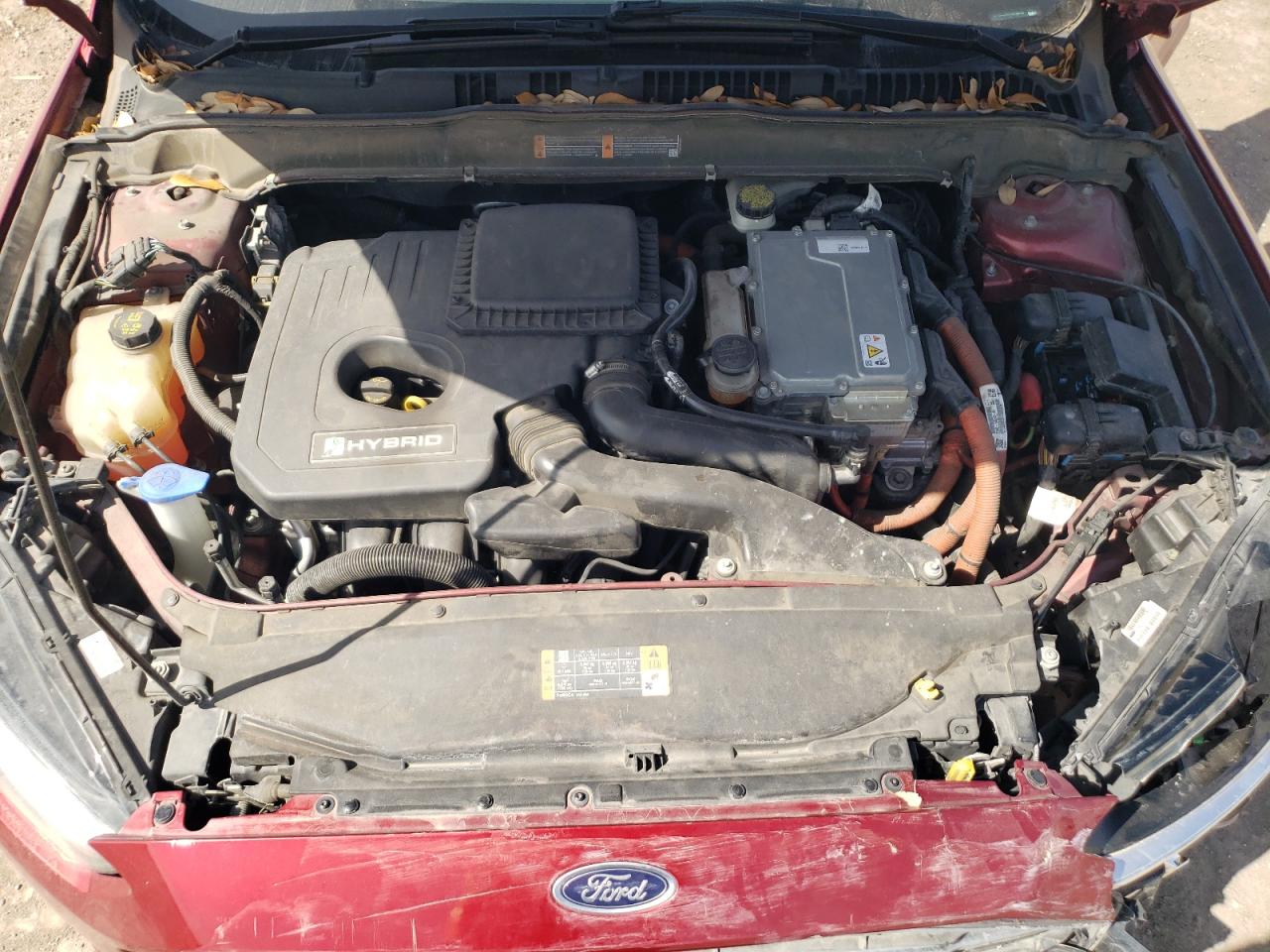 2014 Ford Fusion VIN 3FA6P0LU9ER343519 Copart auction photo, front end / minor dent/scratches damage thumbnail 11
