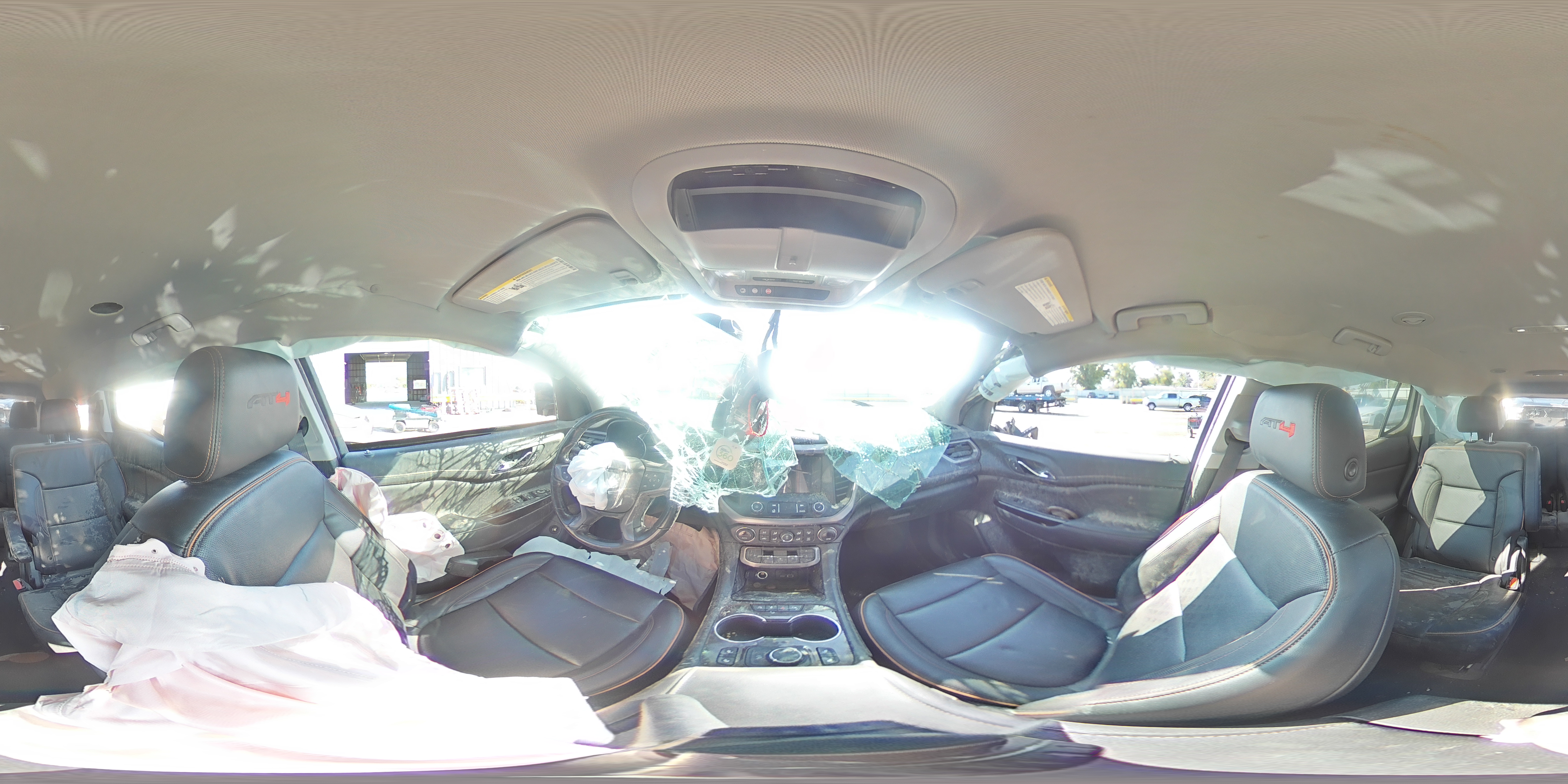 2020 GMC Acadia VIN 1GKKNLLS4LZ238379 Copart auction photo, all over damage thumbnail 14