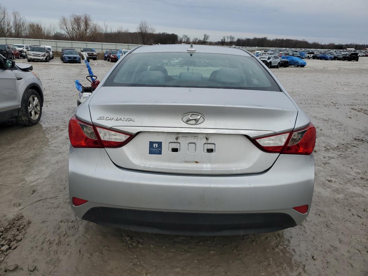 2014 Hyundai Sonata VIN 5NPEB4AC0EH867473 Copart auction photo, water/flood damage thumbnail 6