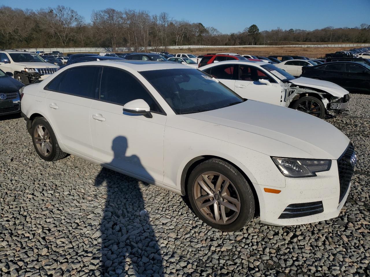 2017 Audi A4 VIN WAUGNAF44HN000918 Copart auction photo, rear end damage thumbnail 4