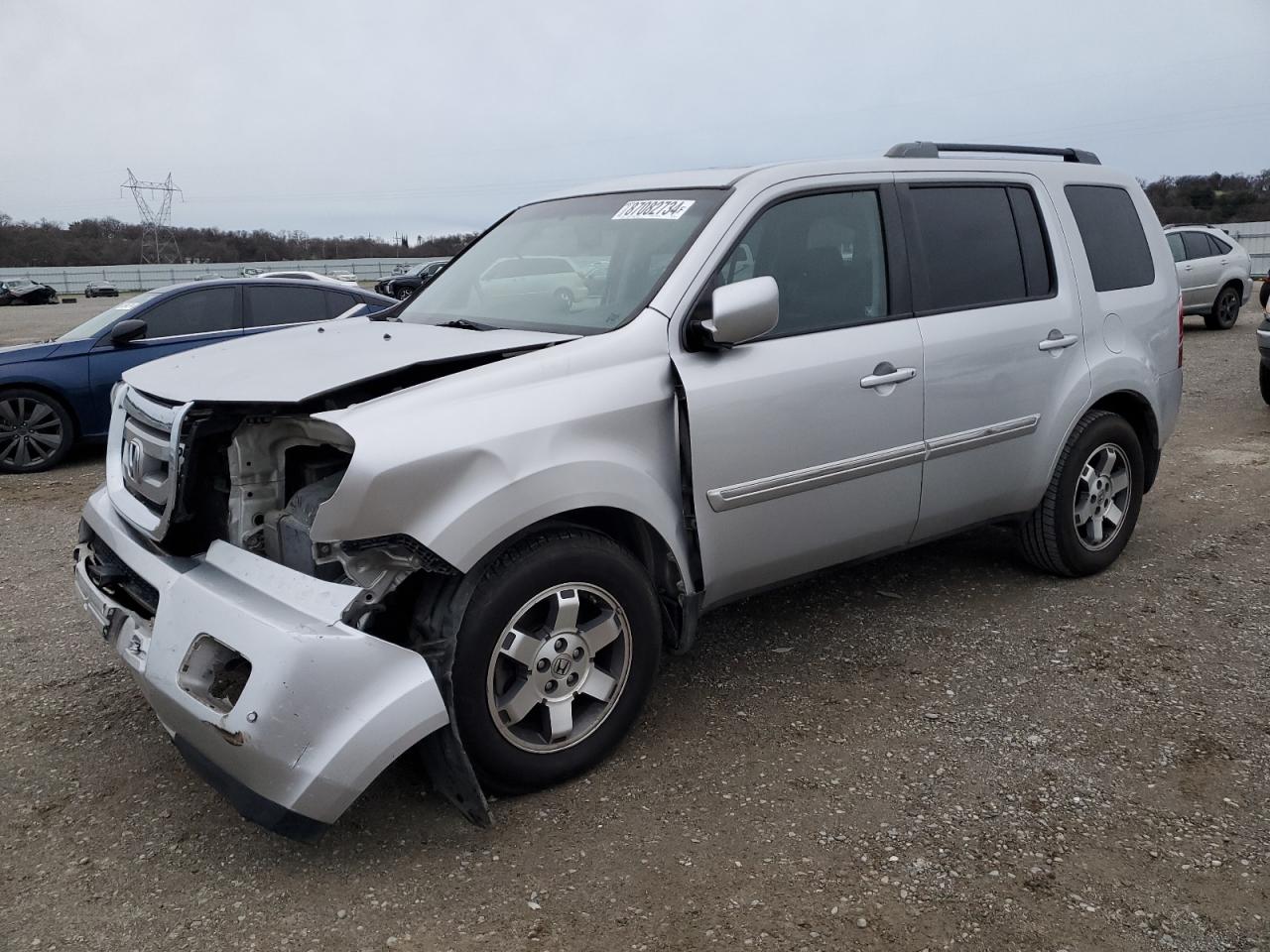 2011 Honda Pilot VIN 5FNYF4H92BB086556