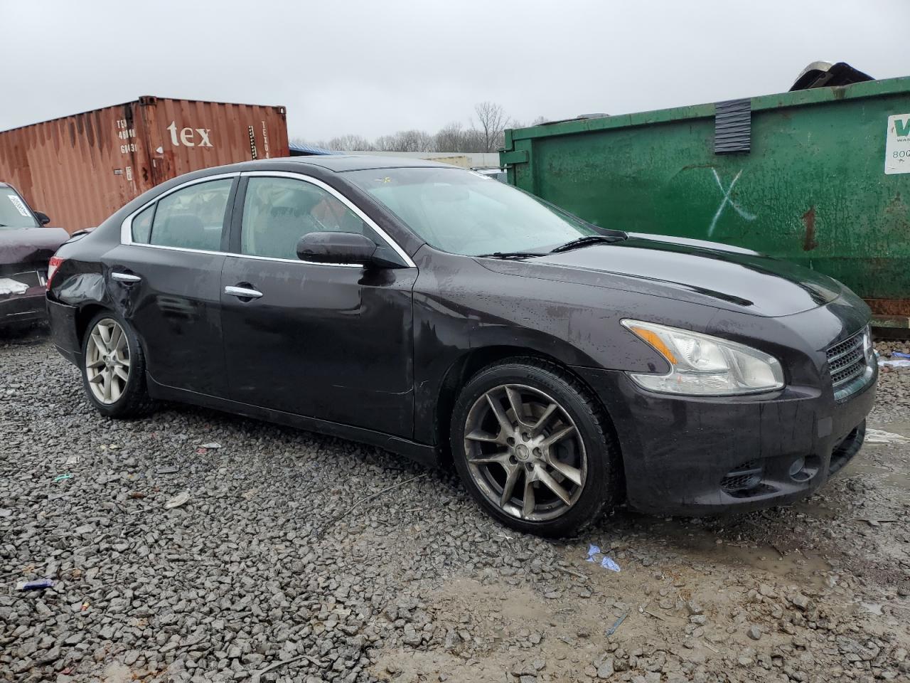 2010 Nissan Maxima VIN 1N4AA5AP4AC858345 Copart auction photo, rear end / side damage thumbnail 4