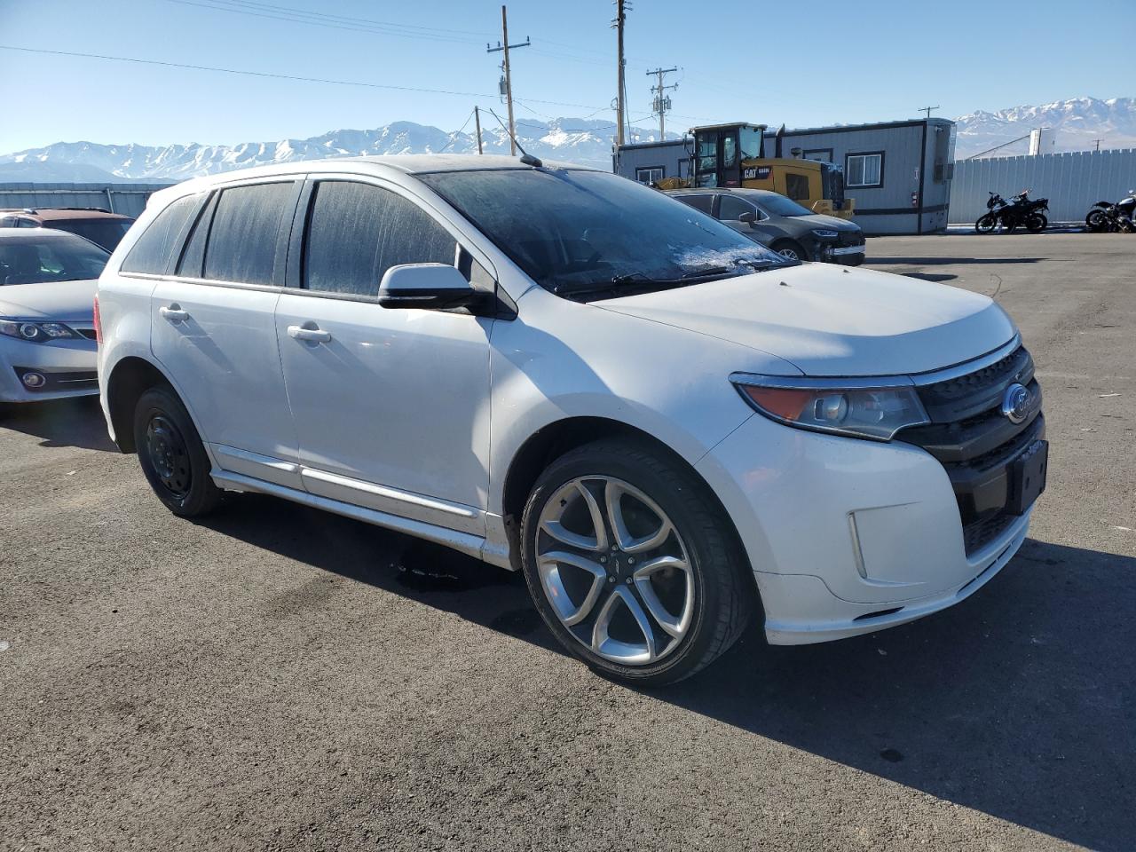 2013 Ford Edge VIN 2FMDK3AK9DBC85746 Copart auction photo, side damage thumbnail 4