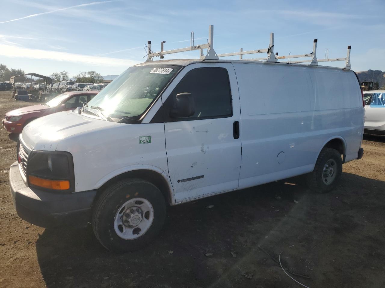 2006 GMC Savana VIN 1GTGG25V861105530