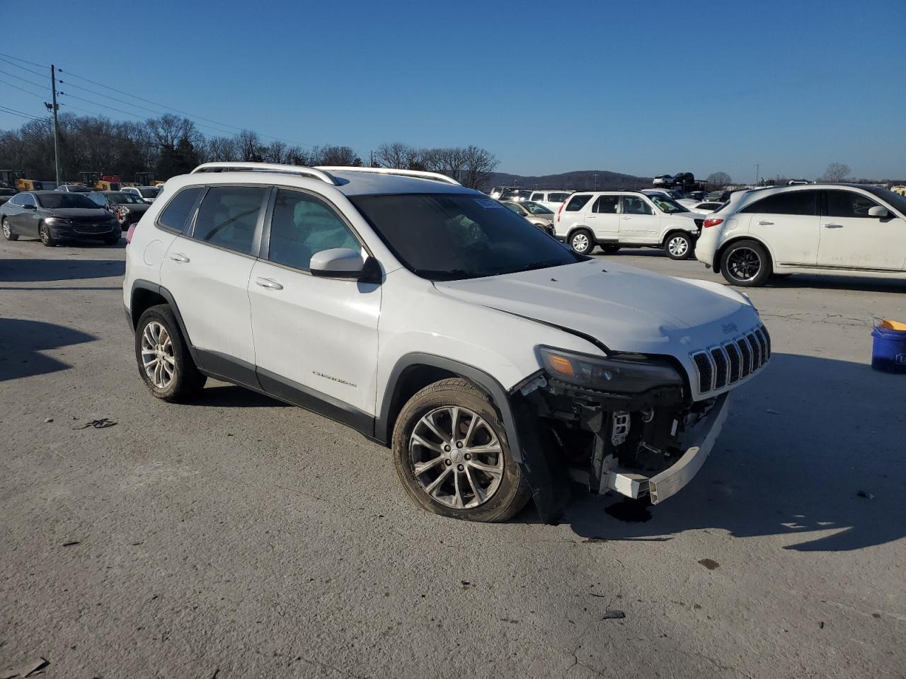 2020 Jeep Grand Cherokee VIN 1C4PJLCB2LD581492 Copart auction photo, all over damage thumbnail 4