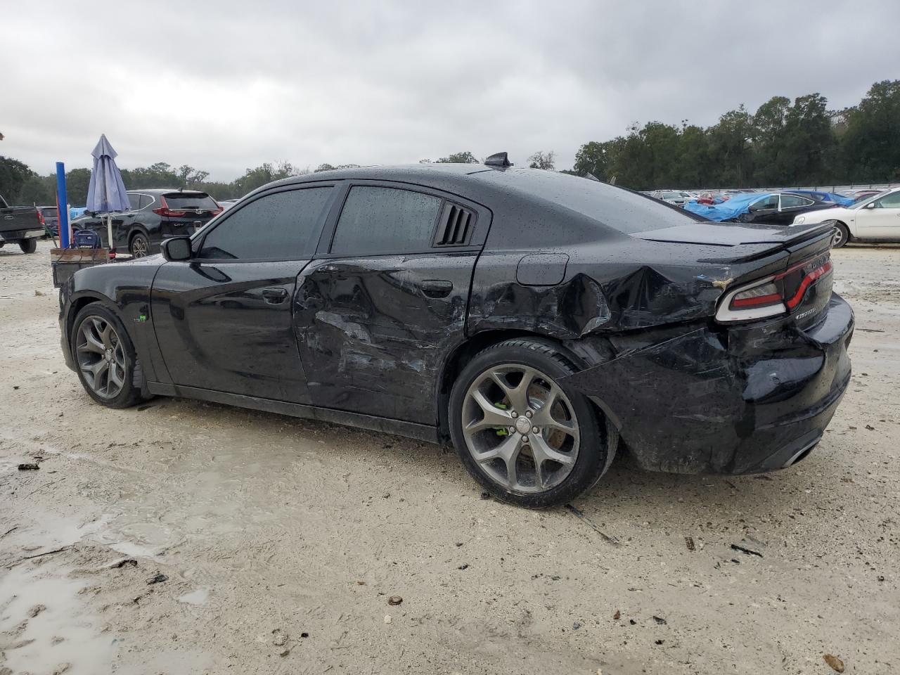 2015 Dodge Charger VIN 2C3CDXCT2FH880112 Copart auction photo, all over damage thumbnail 2