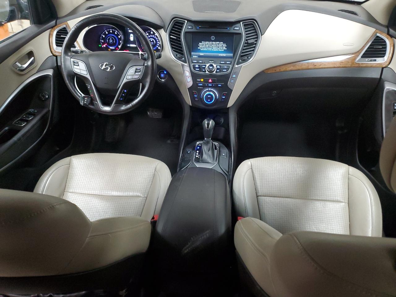2013 Hyundai Santa Fe VIN 5XYZUDLB2DG075671 Copart auction photo, burn / front end damage thumbnail 8