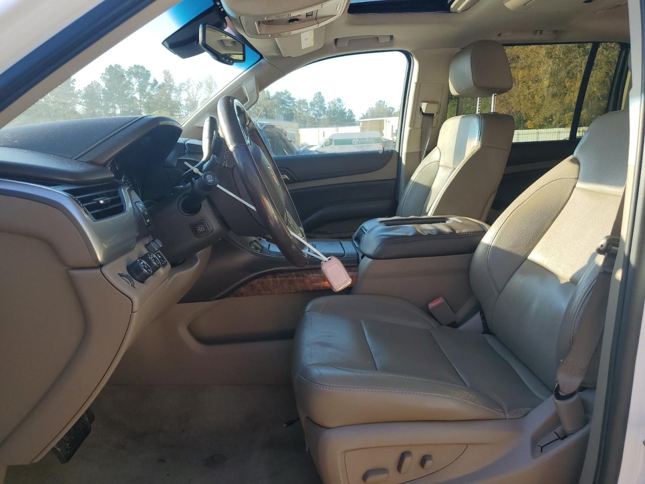 2015 Chevrolet Suburban VIN 1GNSKKKC1FR709845 Copart auction photo, side damage thumbnail 7