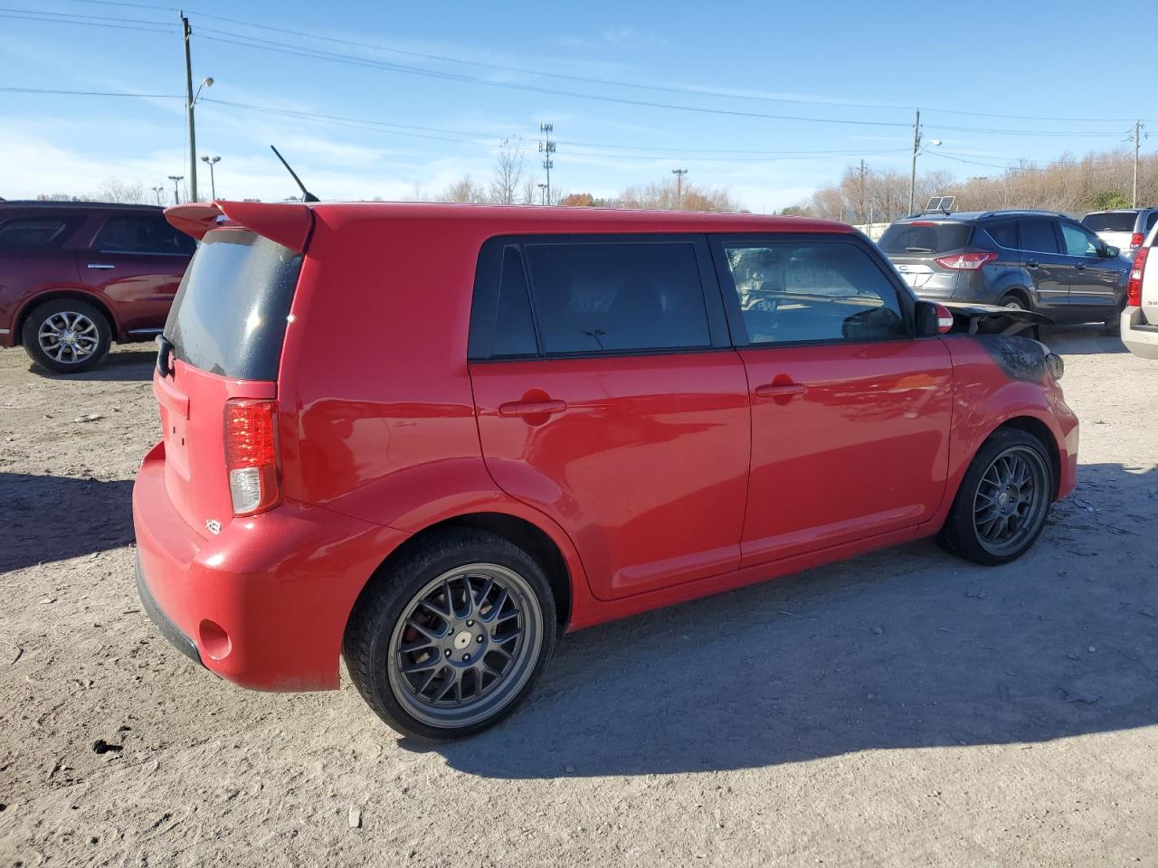 2014 Toyota xB VIN JTLZE4FE4EJ057570 Copart auction photo, burn - engine / front end damage thumbnail 3