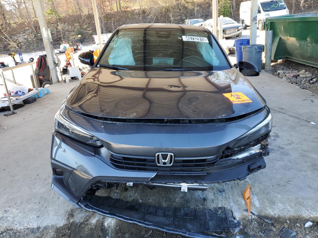2024 Honda Civic VIN 2HGFE2F50RH567507 Copart auction photo, all over damage thumbnail 5