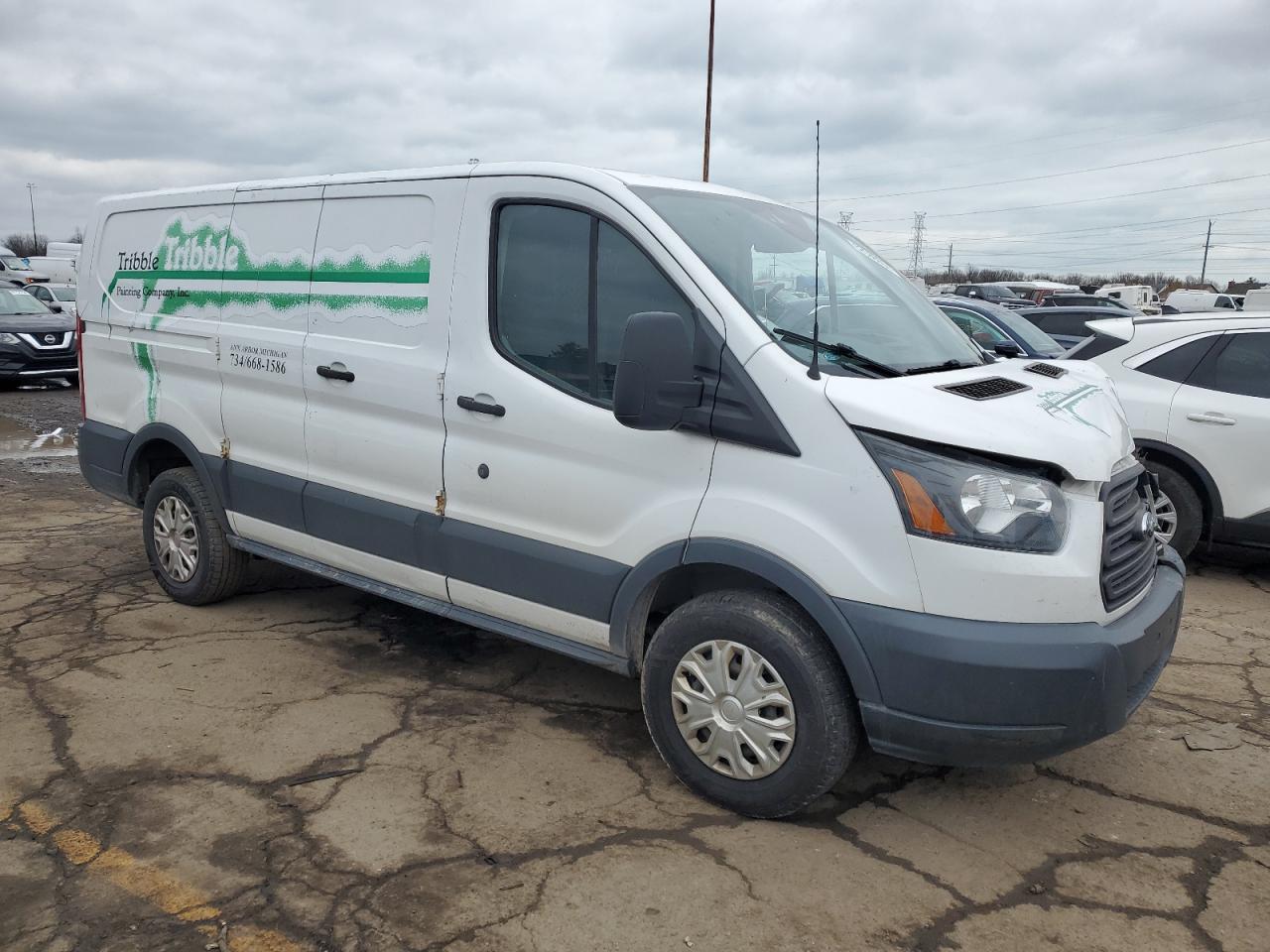 2016 Ford Transit VIN 1FTYR1ZM9GKA04504 Copart auction photo, front end damage thumbnail 4