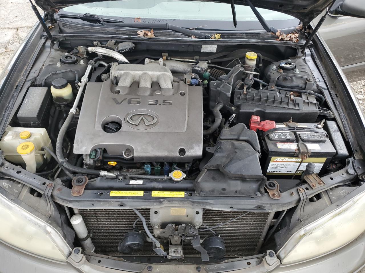 2003 Infiniti I VIN JNKDA31A53T102306 Copart auction photo, side / rear end damage thumbnail 12