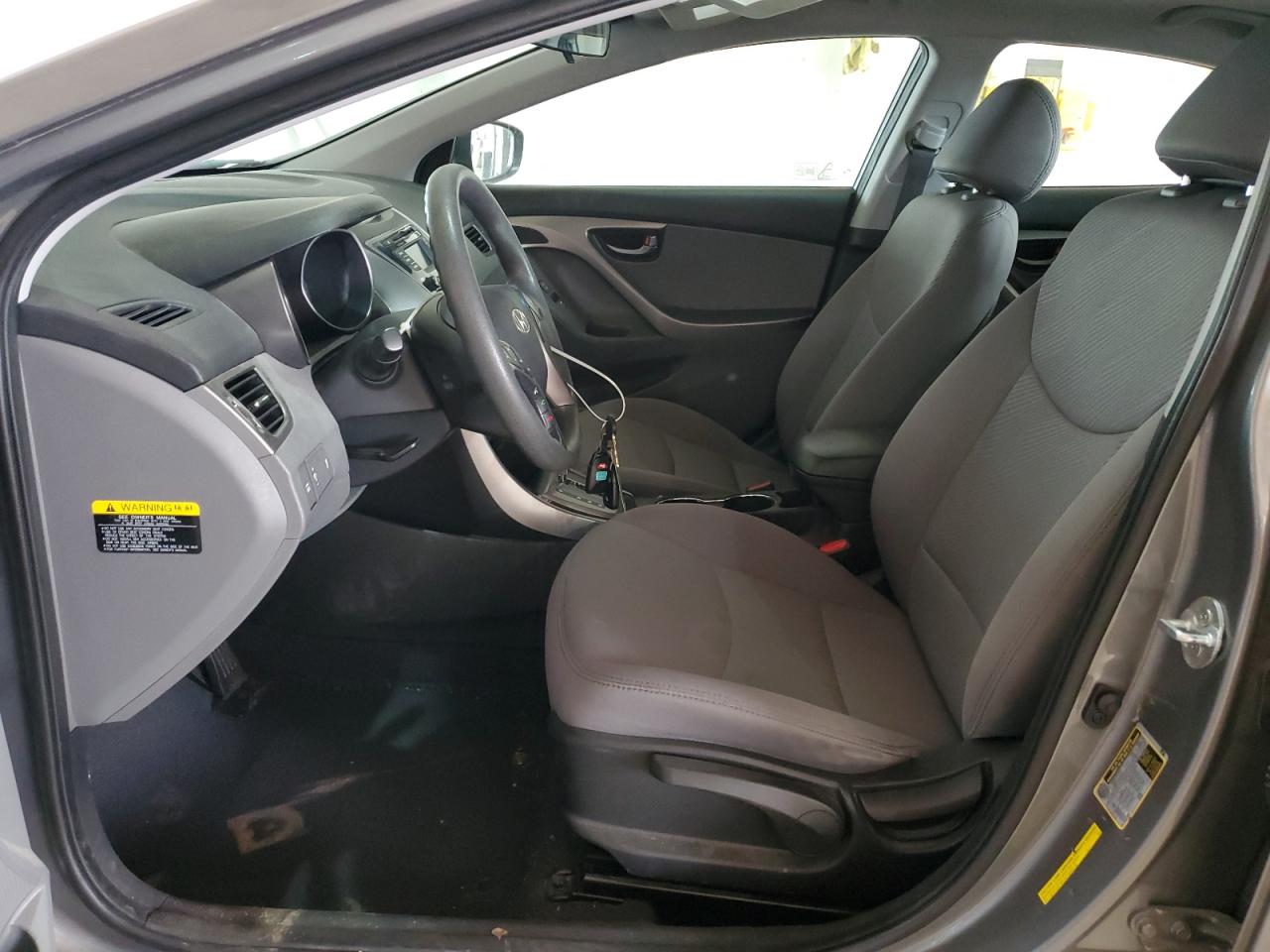 2013 Hyundai Elantra VIN 5NPDH4AE7DH432489 Copart auction photo, rear end damage thumbnail 7
