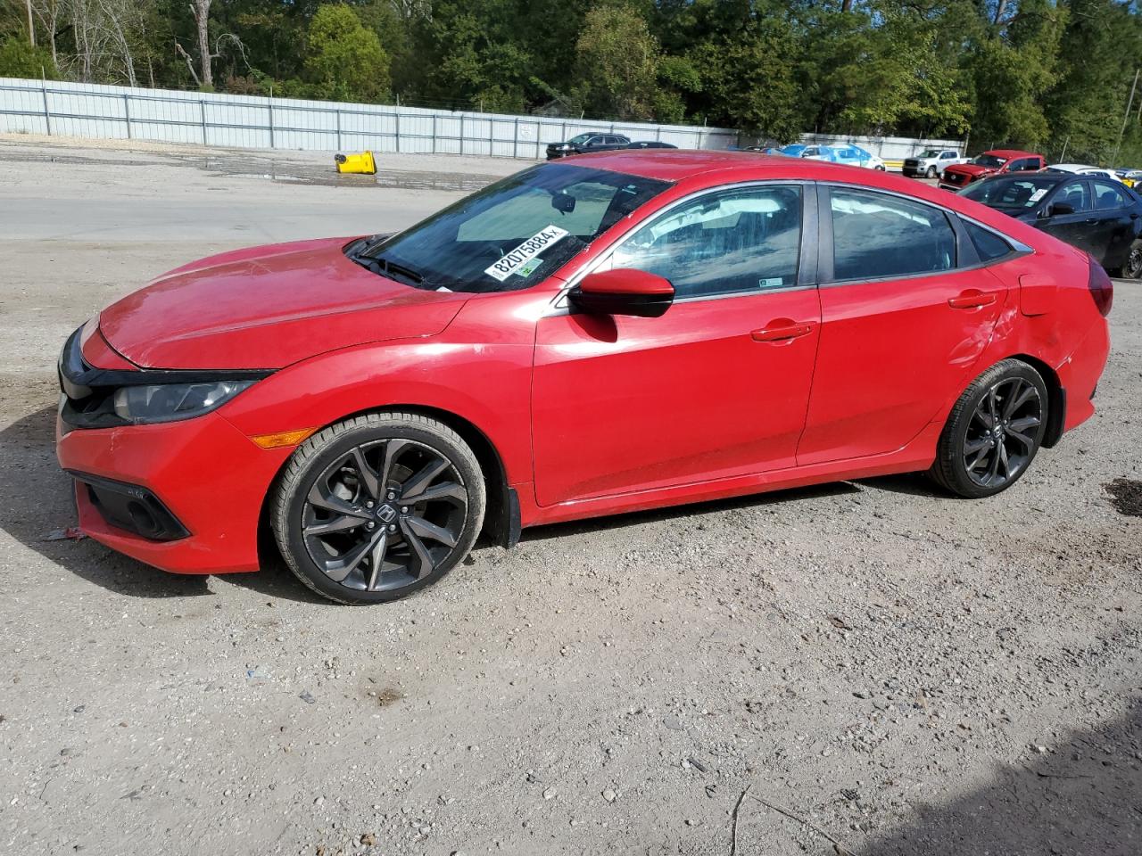 2019 Honda Civic VIN 2HGFC2F81KH527183