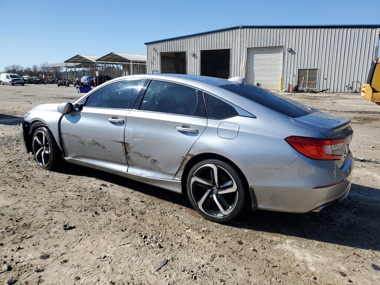 2019 Honda Accord VIN 1HGCV2F31KA028500 Copart auction photo, side / front end damage thumbnail 2