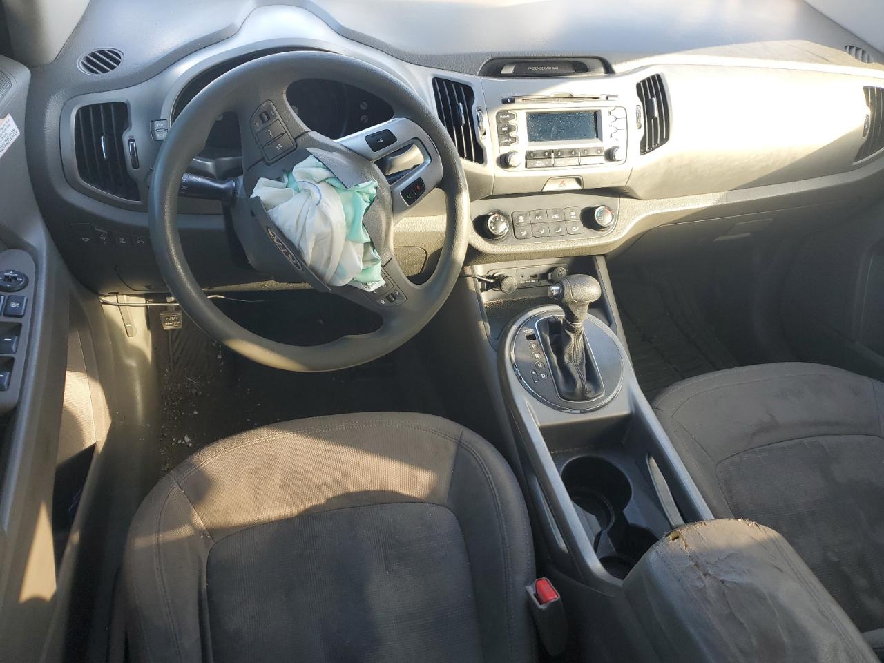 2011 KIA Sportage VIN KNDPBCA23B7083153 Copart auction photo, front end / undercarriage damage thumbnail 8