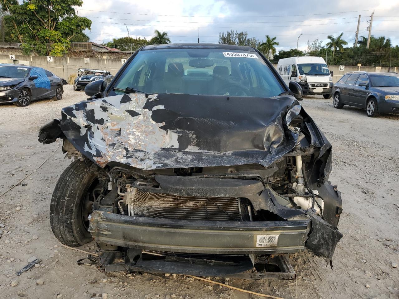 2013 Chevrolet Sonic VIN 1G1JA5SG7D4255728 Copart auction photo, front end / undercarriage damage thumbnail 5