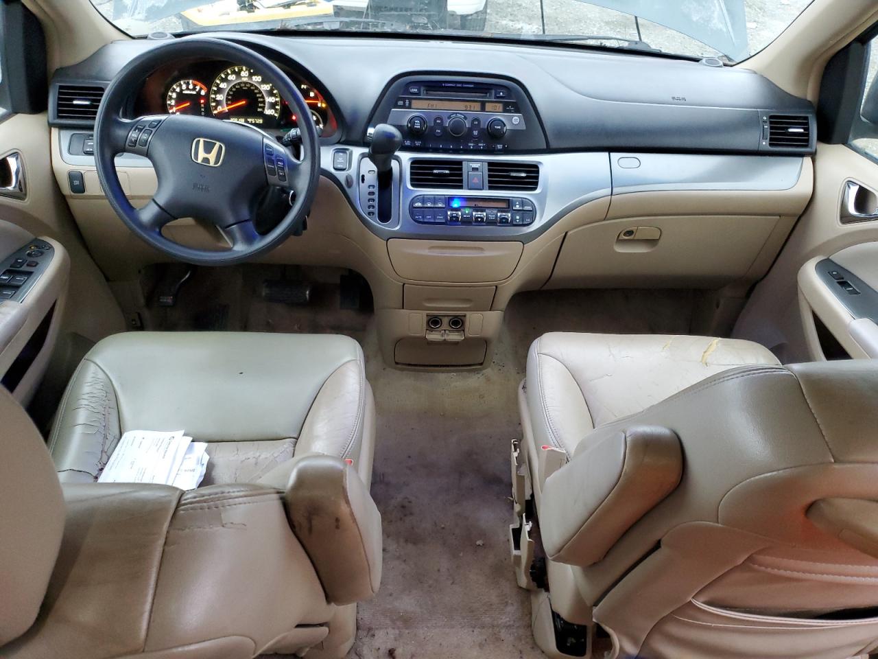 2005 Honda Odyssey VIN 5FNRL38415B400438 Copart auction photo, side damage thumbnail 8
