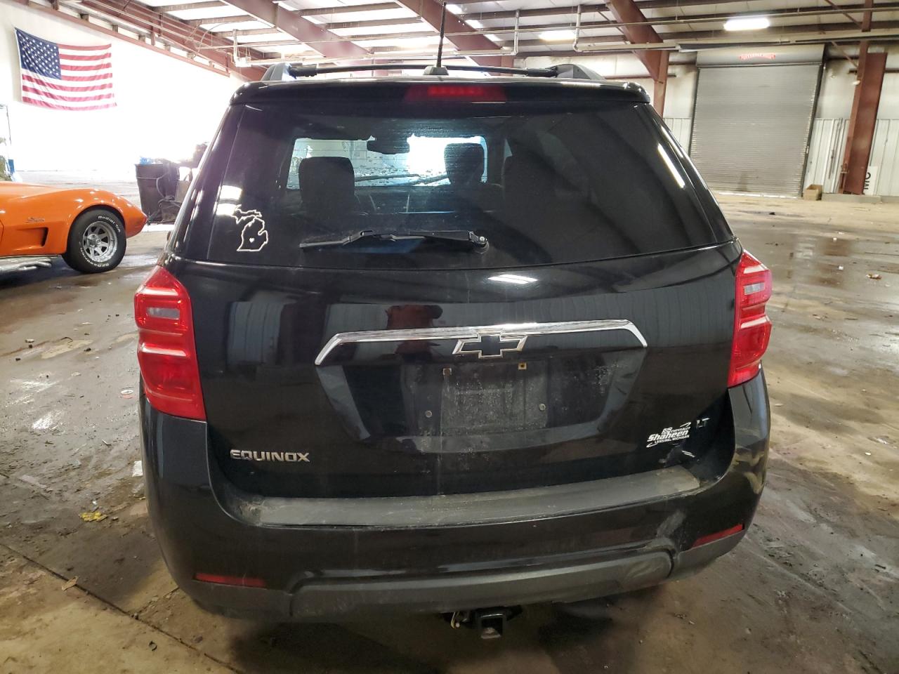2017 Chevrolet Equinox VIN 2GNALCEKXH6133513 Copart auction photo, burn - engine damage thumbnail 6