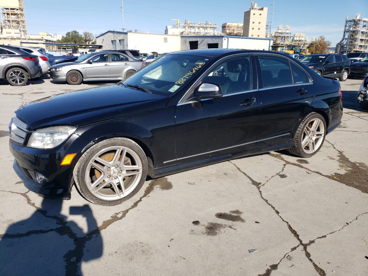 2009 Mercedes-Benz C-klasse VIN WDDGF54X69R041409