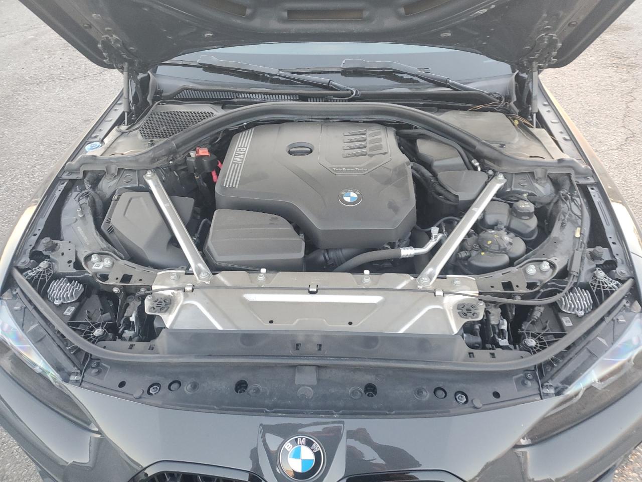 2023 BMW 4er VIN WBA63AV04PFN34378 Copart auction photo, all over / undercarriage damage thumbnail 12