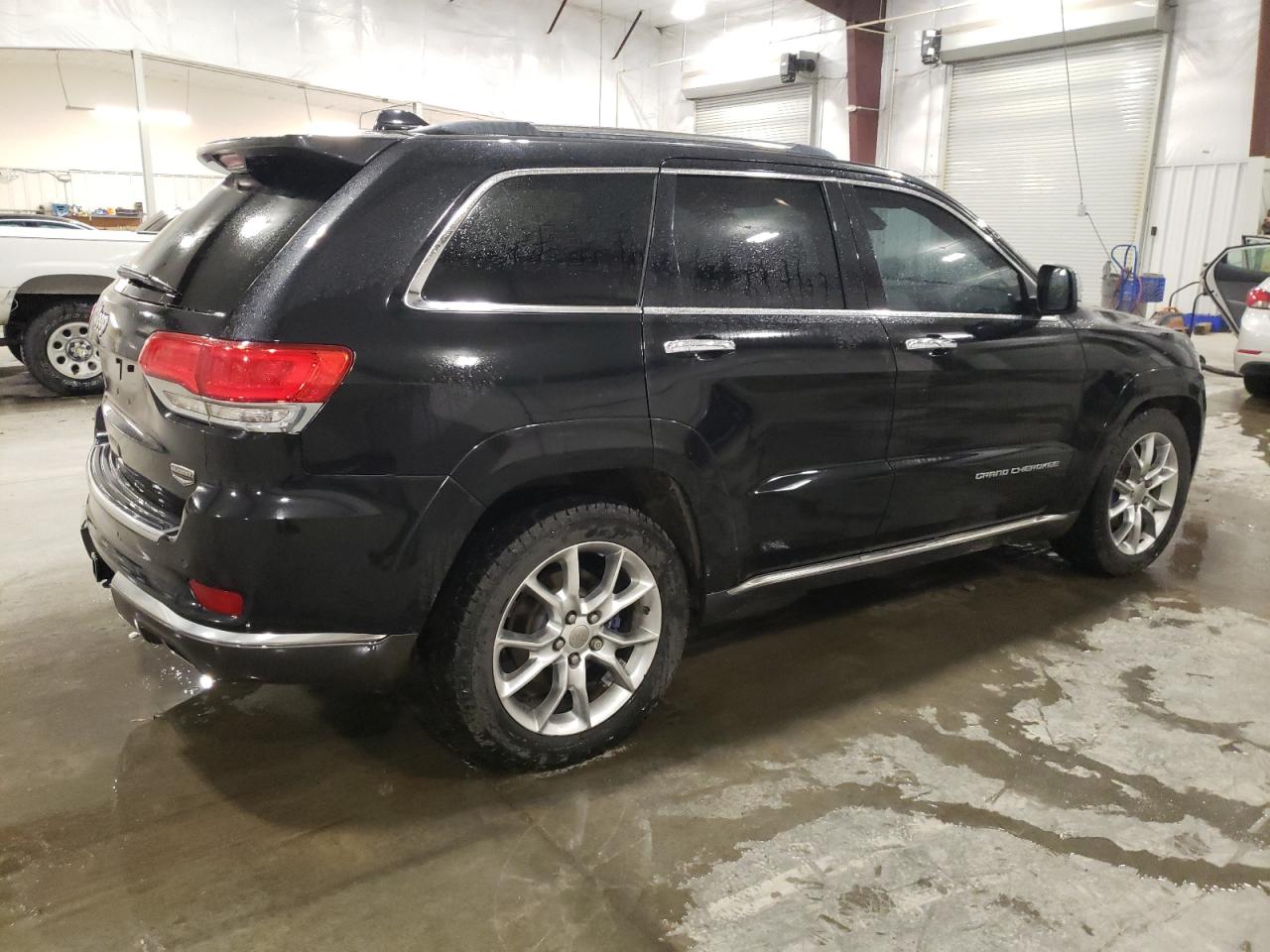 2014 Jeep Grand Cherokee VIN 1C4RJFJG4EC382073 Copart auction photo, front end damage thumbnail 3