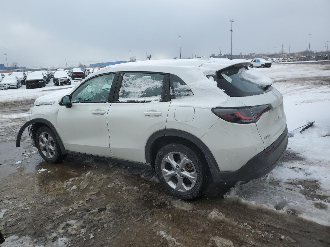 2023 Honda HR-V VIN 3CZRZ2H31PM741623 Copart auction photo, front end damage thumbnail 2